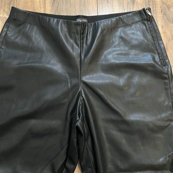 City Chic XS - Black Tie Around Pants - Brand New With Tags main image 0